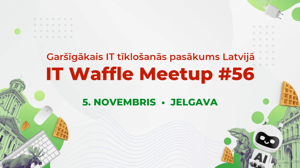 IT Waffle Meetup #56 – Jelgava